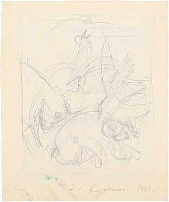 Козулина Татьяна Сергеевна. Иллюстрация к сказке «Кот и петух»